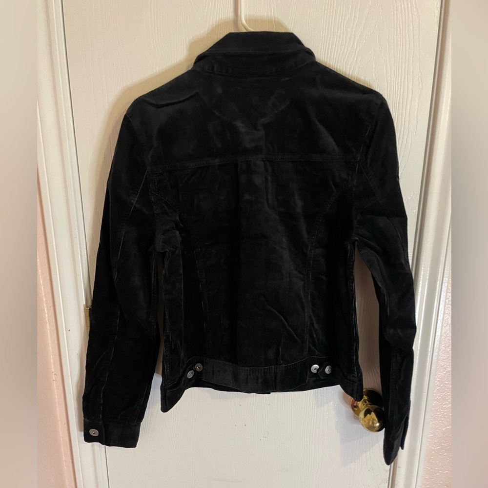 Women's STYLE&CO Corduroy Classic Long-Sleeve Jacket, Created for Macy's NWT - Picture 4 of 7